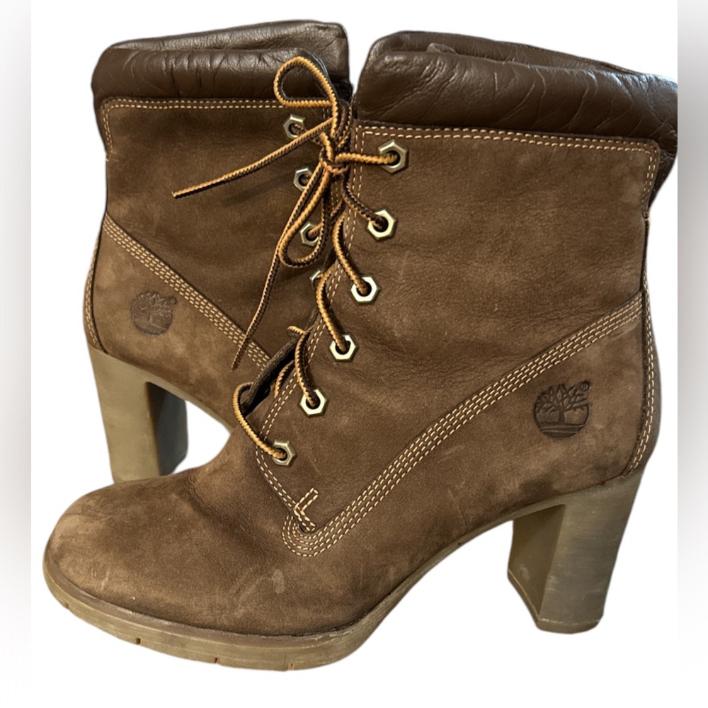 Timberland Earthkeepers Glancy 6" Brown Leather Boot size: 6.5